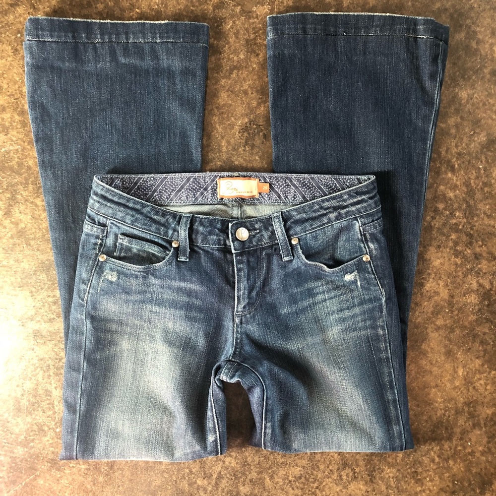 PAIGE Wide Leg Manning Jeans